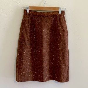 Amazing 60s wool pencil skirt